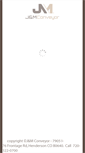 Mobile Screenshot of jmconveyor.com
